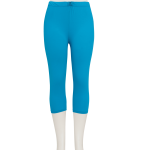 Women Turquoise Capri