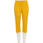 Women Yolk Yellow Capri