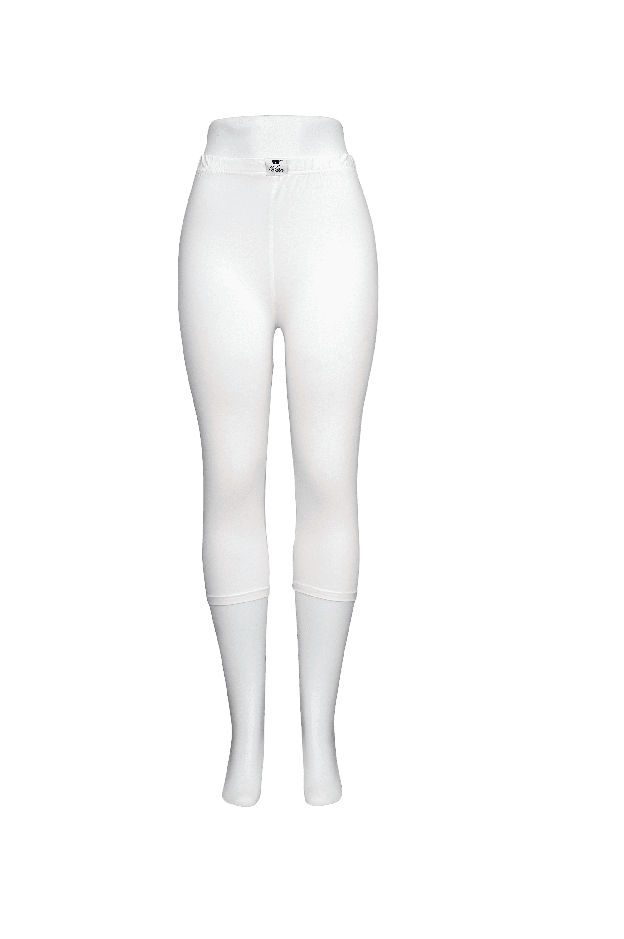 Riley Capri, White, Bamboo