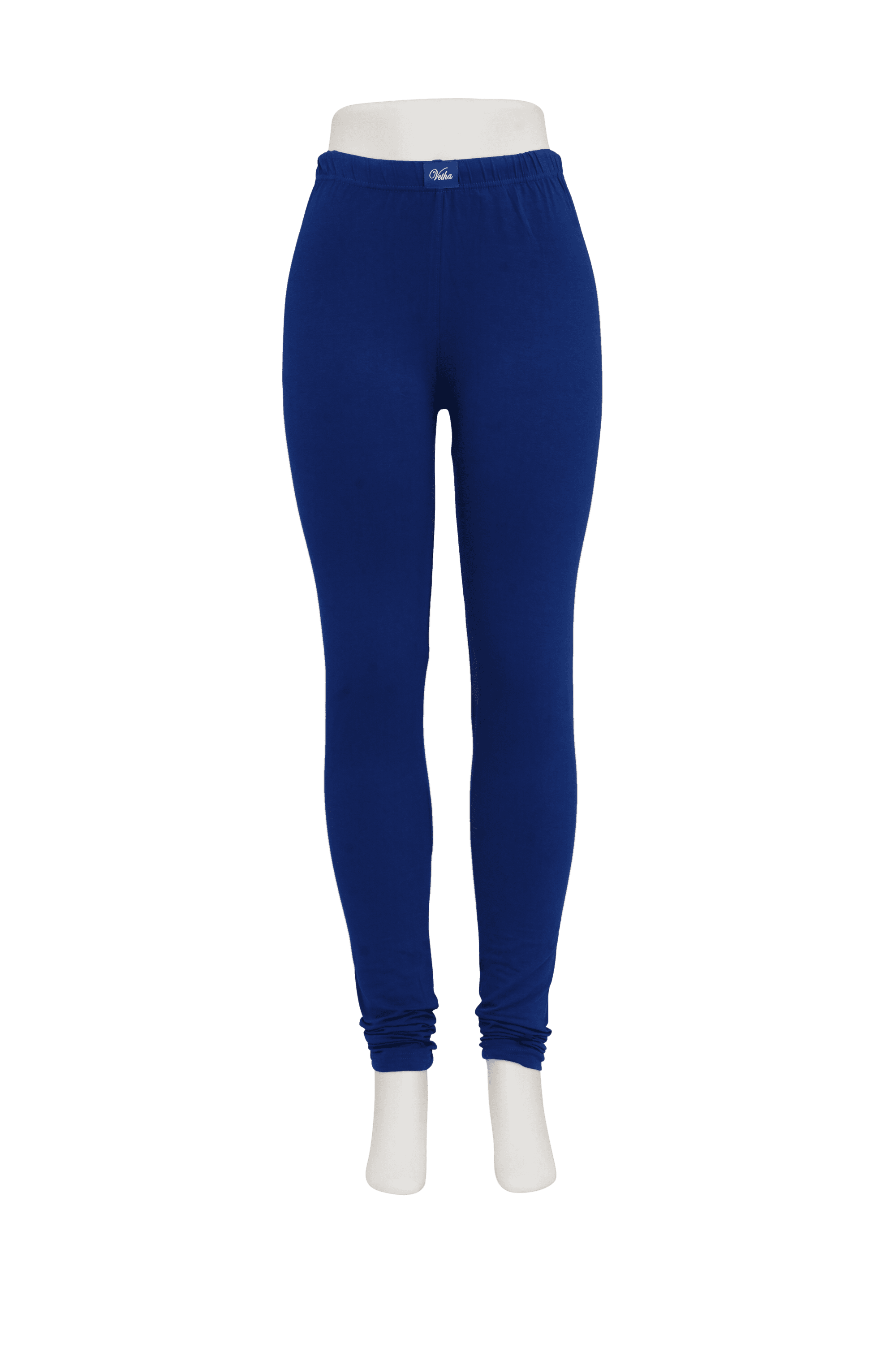 Women Bright Blue Leggings – Vetha Creations