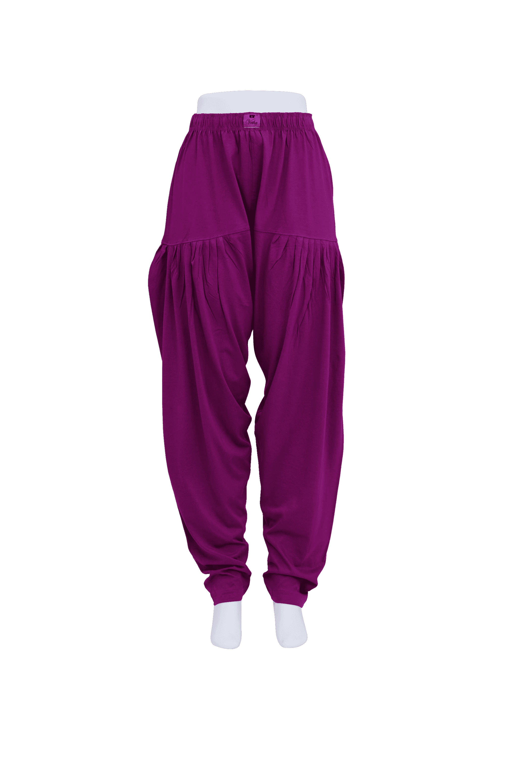 Women Magenta Patiyala