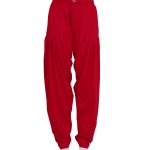 Women Bright Red Patiyala