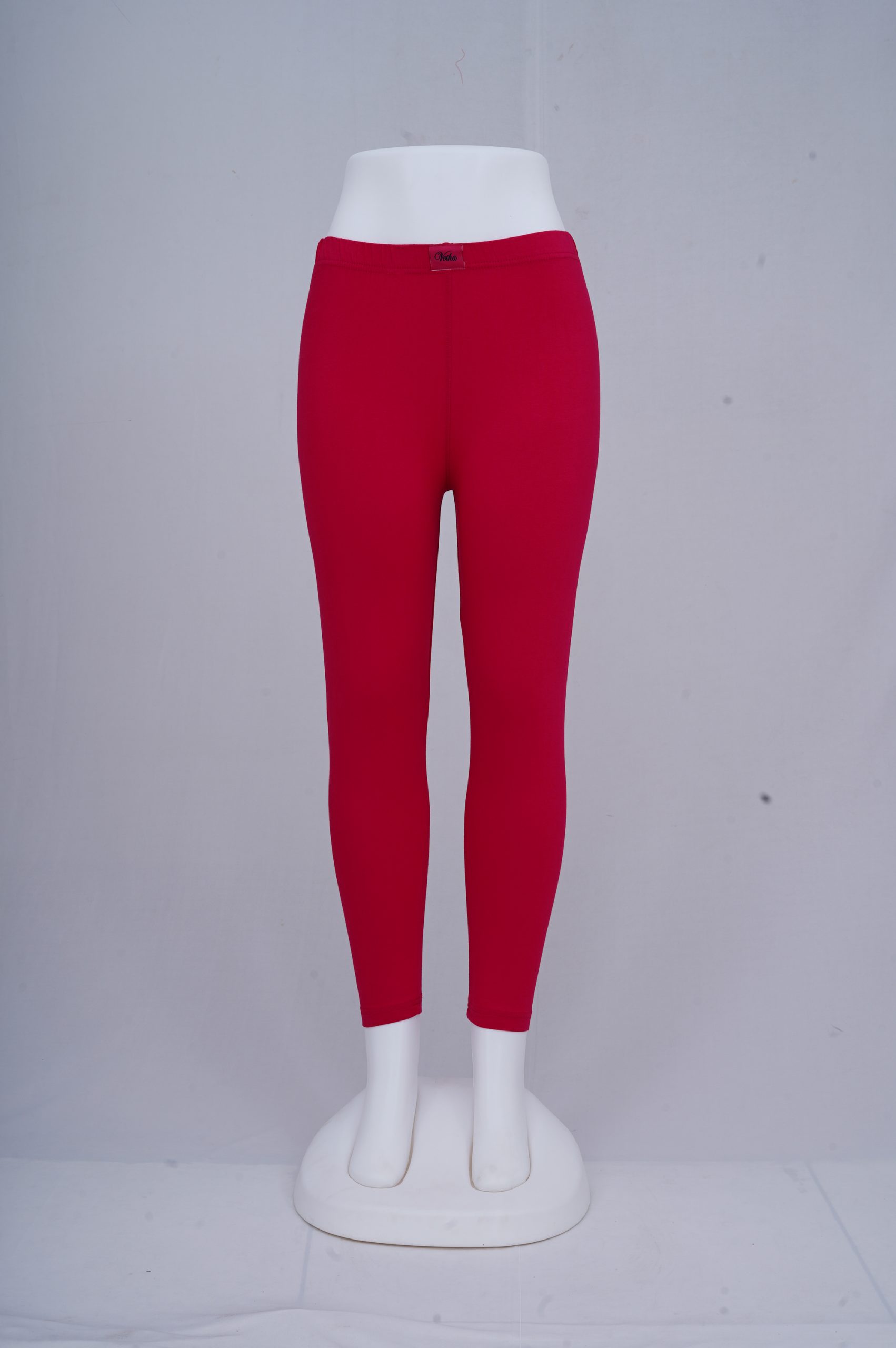 Women Dark Pink Ankle Leggings